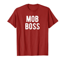 Load image into Gallery viewer, Mob Boss 1920s Gangster Costume Shirt Mafia Gangster Party T-Shirt