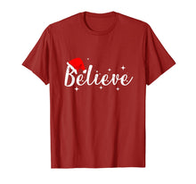 Load image into Gallery viewer, Believe Christmas Shirt - Best Santa Christmas Tee T-Shirt-1605116