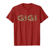 Load image into Gallery viewer, Gigi Leopard T Shirts For Women Grandma Mother's Day Gifts TShirt914853