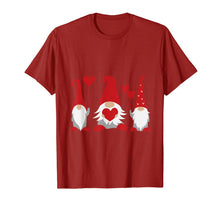 Load image into Gallery viewer, Three Gnomes Holding Hearts Valentines Boys Girls Kids T-Shirt-1356624