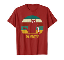 Load image into Gallery viewer, WHAT Murderous Cat With Knife Vintage Halloween Gifts 2019 T-Shirt