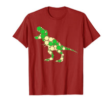 Load image into Gallery viewer, Green Polka Dot T Rex Dinosaur - International Dot Day Gifts T-Shirt 87954