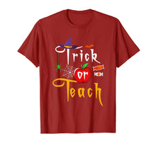 Load image into Gallery viewer, Trick or Teach Funny Halloween Gifts for Teachers T-Shirt