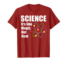 Load image into Gallery viewer, Science It's Like Magic But Real Scientists Gifts Men Women T-Shirt-3212006