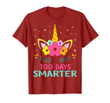 Load image into Gallery viewer, 100 Days of School Shirt Unicorn Girls Costume Gift Tee T-Shirt-595937