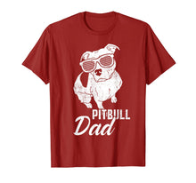 Load image into Gallery viewer, Pitbull Dad Funny Cool Tee Dogs Lover Pit Bull Daddy Gifts T-Shirt