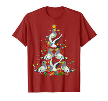 Load image into Gallery viewer, Pigeon Christmas Tree Funny Pigeon Bird Lover Xmas Gifts T-Shirt-921100