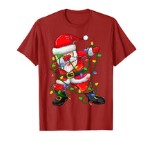 Load image into Gallery viewer, Dabbing Santa Shirt for Boys Girls Christmas Tree Lights T-Shirt-250715