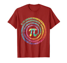 Load image into Gallery viewer, Math Teacher Gifts Tie Dye Pi Symbol Pi Day TShirt596528