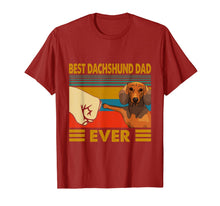 Load image into Gallery viewer, Dachshund Gifts Best Dachshund Dad Ever-Dog lovers's Gift T-Shirt-398209