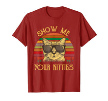 Load image into Gallery viewer, Show Me Your Kitties Kitten Cat Lover Vintage Retro Gifts T-Shirt-2659911
