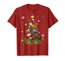 Load image into Gallery viewer, Funny shirts V-neck Tank top Hoodie sweatshirt usa uk au ca gifts for Tractor Christmas Tree gift Holiday Tractor funny xmas Gift T-Shirt 325924
