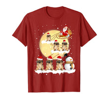 Load image into Gallery viewer, Pekingese Reindeer Christmas Funny Santa Pekingese Gifts T-Shirt