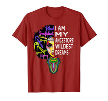 Load image into Gallery viewer, I am My Ancestors Wildest Dreams Shirt - Black History Month T-Shirt-136845
