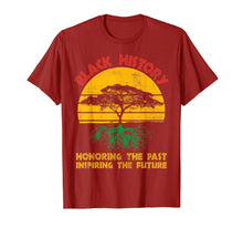 Load image into Gallery viewer, Honoring Past Inspiring Future Black History Month Gifts T-Shirt-4532809