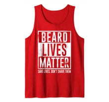 Load image into Gallery viewer, Mens Beard Lovers - Bearded Man Beard Lives Matter Gift Tank Top