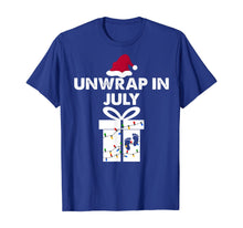 Load image into Gallery viewer, Funny shirts V-neck Tank top Hoodie sweatshirt usa uk au ca gifts for Christmas Pregnancy Announcement Gifts Unwrap In July T-Shirt 370200