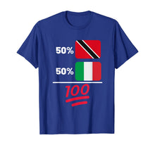 Load image into Gallery viewer, Trinidadian Plus Italian Mix Heritage Flag T-Shirt