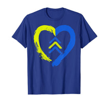 Load image into Gallery viewer, 3 Arrows Heart Love Down Syndrome Awareness TShirt308897
