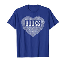 Load image into Gallery viewer, Book Lover Heart Gift Bookworm Gifts Love Reading T-Shirt-436820