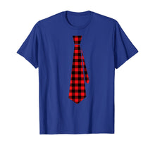 Load image into Gallery viewer, Funny shirts V-neck Tank top Hoodie sweatshirt usa uk au ca gifts for Merry Christmas Gifts For Mens Boys Buffalo Plaid Check Tie T-Shirt 786796
