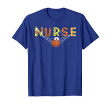 Load image into Gallery viewer, Nurse Halloween Shirt Gift With Pumpkin Boo Spider Witch Hat T-Shirt