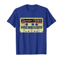 Load image into Gallery viewer, Vintage December 1988 31st birthday Gifts 70s Retro Cassette T-Shirt