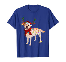 Load image into Gallery viewer, Funny shirts V-neck Tank top Hoodie sweatshirt usa uk au ca gifts for Santa Labrador retriever reindeer Light Christmas gifts T-Shirt 739416
