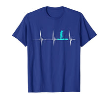 Load image into Gallery viewer, Funny shirts V-neck Tank top Hoodie sweatshirt usa uk au ca gifts for SUP Stand Up Paddle Heartbeat Paddling EKG Pulseline T-Shirt 303281