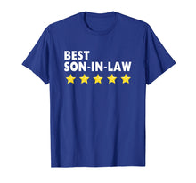 Load image into Gallery viewer, Funny shirts V-neck Tank top Hoodie sweatshirt usa uk au ca gifts for Mens Best Son-In-Law T-Shirt 5 Star Funny Men Gifts Tee Shirts 3533525