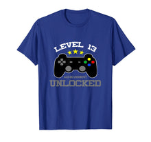 Load image into Gallery viewer, Funny shirts V-neck Tank top Hoodie sweatshirt usa uk au ca gifts for 13th Birthday Gift T Shirt - Level 13 Achievement Unlocked 2252507