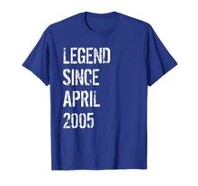 Load image into Gallery viewer, Funny shirts V-neck Tank top Hoodie sweatshirt usa uk au ca gifts for Born In April 2005 Birthday Gift T-Shirt 14 Year Old Gift 2752369