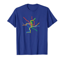 Load image into Gallery viewer, Funny shirts V-neck Tank top Hoodie sweatshirt usa uk au ca gifts for Washington DC Metro Map Shirt DC Subway Art Tee 1878017