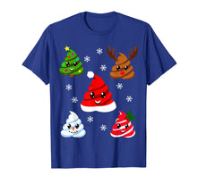 Load image into Gallery viewer, Funny shirts V-neck Tank top Hoodie sweatshirt usa uk au ca gifts for Christmas Poop Emojis Shirt - Reindeer Snowman Tree Santa 2040519