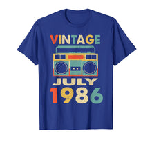 Load image into Gallery viewer, Funny shirts V-neck Tank top Hoodie sweatshirt usa uk au ca gifts for Vintage July 1986 Tshirt Retro 33rd Birthday Gifts 786623