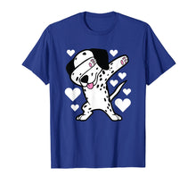 Load image into Gallery viewer, Funny shirts V-neck Tank top Hoodie sweatshirt usa uk au ca gifts for Valentine Dabbing Dalmatian Hearts TShirt Dalmation Shirt 1370734