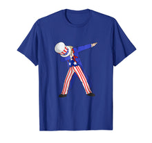 Load image into Gallery viewer, Funny shirts V-neck Tank top Hoodie sweatshirt usa uk au ca gifts for Funny Dabbing Uncle Sam T-Shirt, Dab Dance 4th of July Shirt 1949966