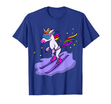 Load image into Gallery viewer, Funny shirts V-neck Tank top Hoodie sweatshirt usa uk au ca gifts for Cute Skiing Unicorn Short Sleeve T-Shirt Skiers Gifts Tee 2600765