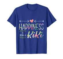 Load image into Gallery viewer, Funny shirts V-neck Tank top Hoodie sweatshirt usa uk au ca gifts for Happiness is being a kiki dad gift Flower T shirt 3216070