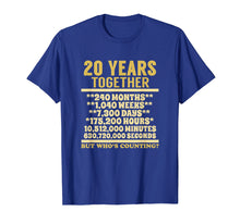 Load image into Gallery viewer, Funny shirts V-neck Tank top Hoodie sweatshirt usa uk au ca gifts for 20 Year Anniversary T Shirt 20th Wedding Gift Couples 3136039