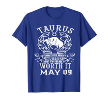 Load image into Gallery viewer, Funny shirts V-neck Tank top Hoodie sweatshirt usa uk au ca gifts for Taurus Zodiac May 09 Tshirt for women man Birthday Gift 2926660