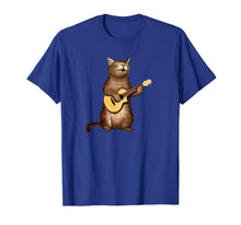 Load image into Gallery viewer, Funny shirts V-neck Tank top Hoodie sweatshirt usa uk au ca gifts for Cat gifts for cat lovers funny playing ukulele T shirt 1870151