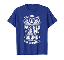 Load image into Gallery viewer, Funny shirts V-neck Tank top Hoodie sweatshirt usa uk au ca gifts for They Call Me Grandpa Partner In Crime T shirt Fathers Day 1905319
