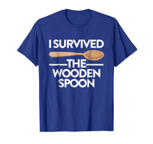 Load image into Gallery viewer, Funny shirts V-neck Tank top Hoodie sweatshirt usa uk au ca gifts for I Survived The Wooden Spoon - Wooden Spoon Survivor Shirt 771302