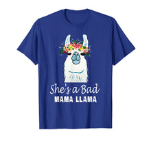 Load image into Gallery viewer, Funny shirts V-neck Tank top Hoodie sweatshirt usa uk au ca gifts for She Is A Bad Mama Llama T shirt 688298