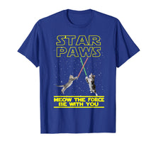 Load image into Gallery viewer, Funny shirts V-neck Tank top Hoodie sweatshirt usa uk au ca gifts for Star Paws Meow Shirt Funny Gifts For Cats Lovers T-Shirt 3077699