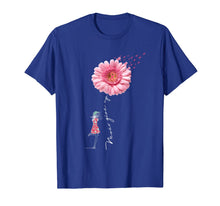Load image into Gallery viewer, Never give up t-shirt Breast Cancer daisy flower woman T-Shirt 165553