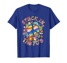 Load image into Gallery viewer, Funny shirts V-neck Tank top Hoodie sweatshirt usa uk au ca gifts for Groovy Retro Seventies T-Shirt Stuck In The 70s Flower Power 1163206