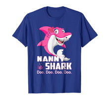 Load image into Gallery viewer, Nanny Shark T-Shirt Gifts Family Shark Halloween Christmas