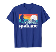 Load image into Gallery viewer, Spokane Washington Bigfoot Mountains T-Shirt